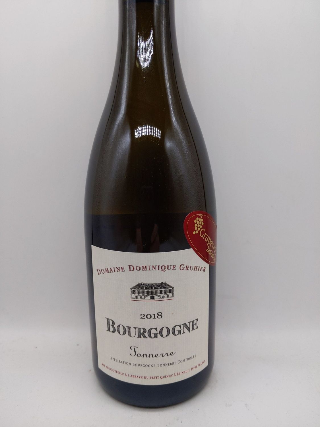 2018 DOMAINE DOMINIQUE GRUHIER BOURGOGNE TONNERRE BLANC 750ml