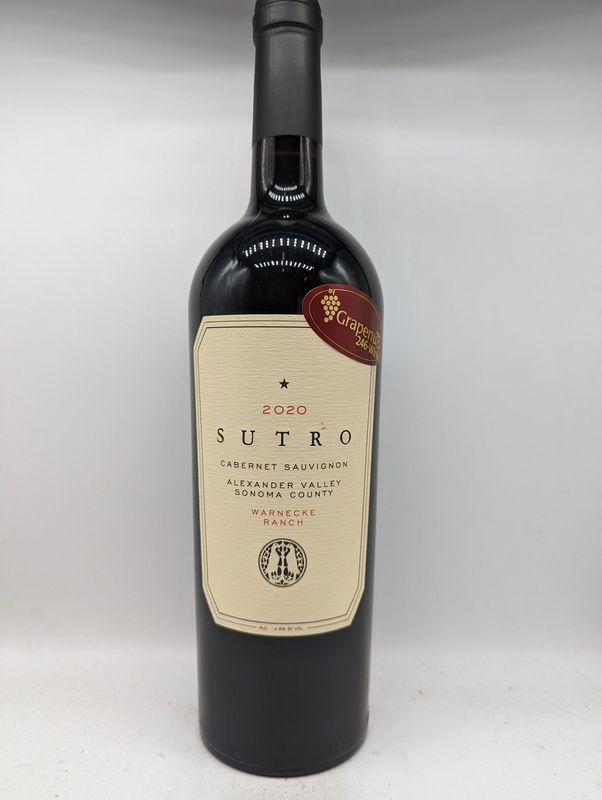 2020 SUTRO CABERNET SAUVIGNON 750ml