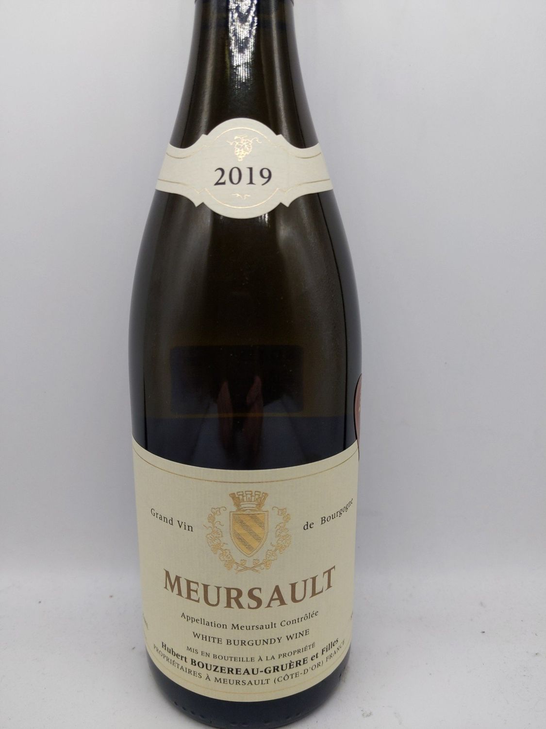 2019 BOUZEREAU GRUERE MEURSAULT &quot;BACKYARD CLOS&quot; BLANC 750ml