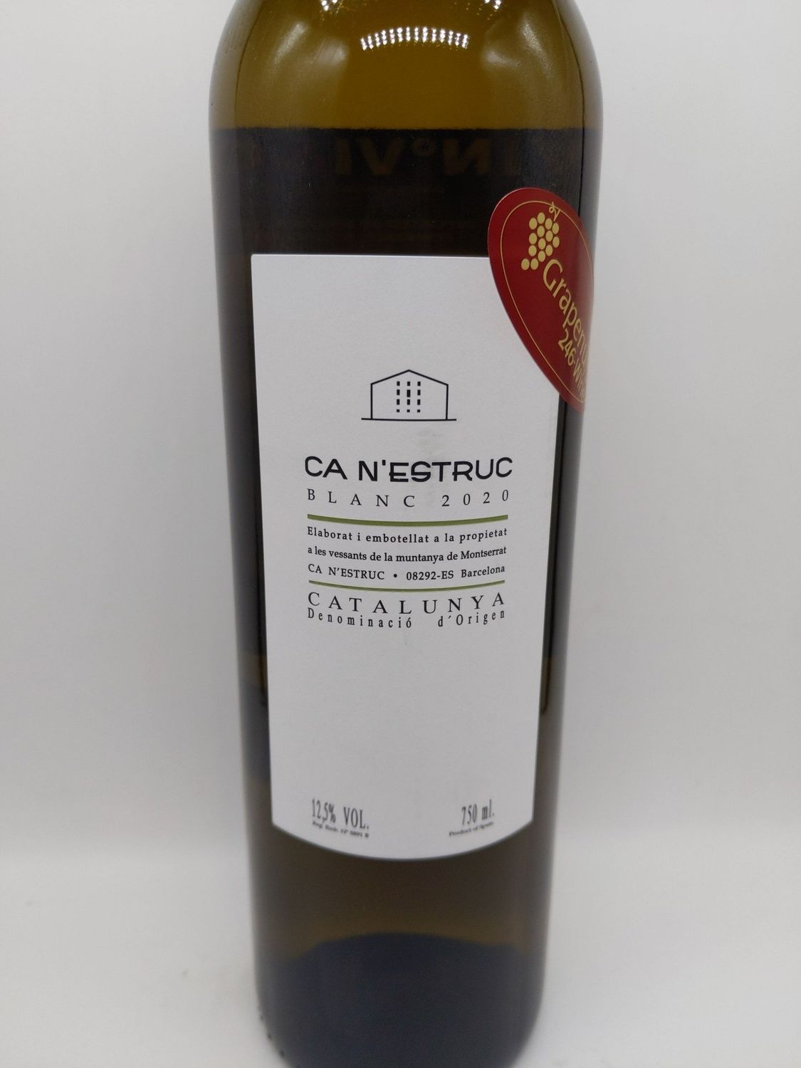 2020 CA N&#39;ESTRUC BLANC 750ml
