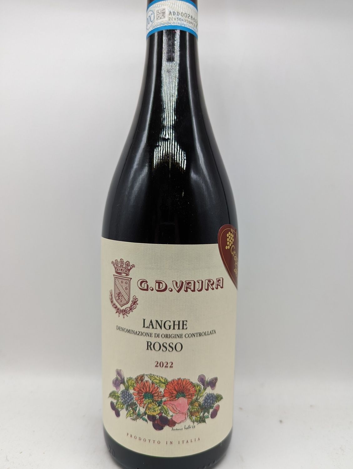 2022 VAJRA LANGHE ROSSO 750ml