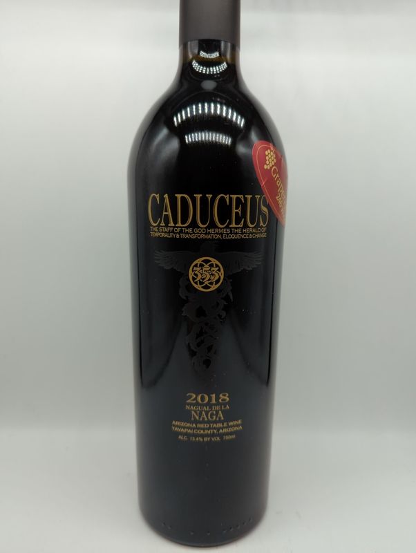 2018 CADUCEUS NAGUAL DE LA NAGA RED 750ml