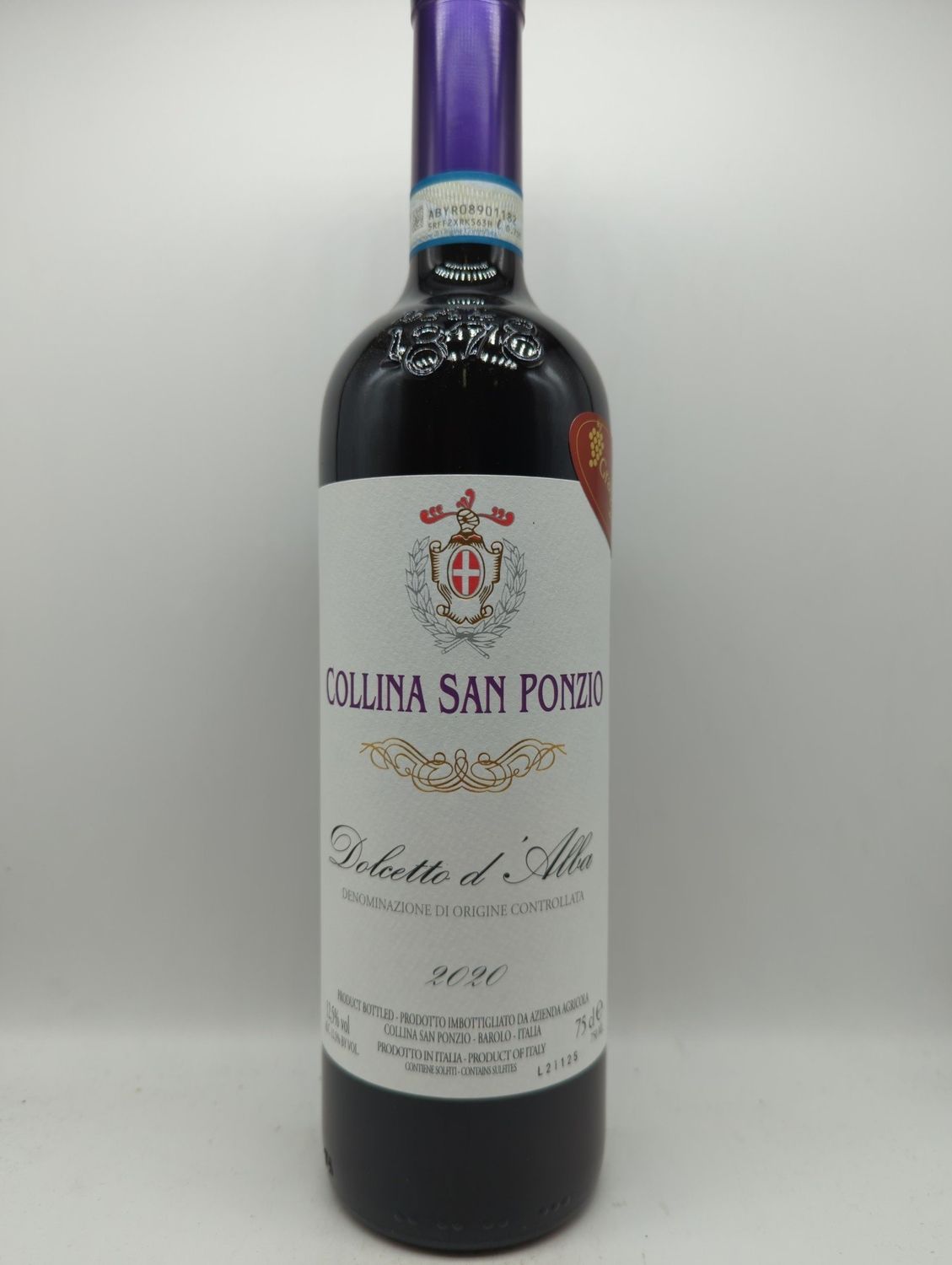 2020 COLLINA SAN PONZIO DOLCETTO D&#39;ALBA 750ml