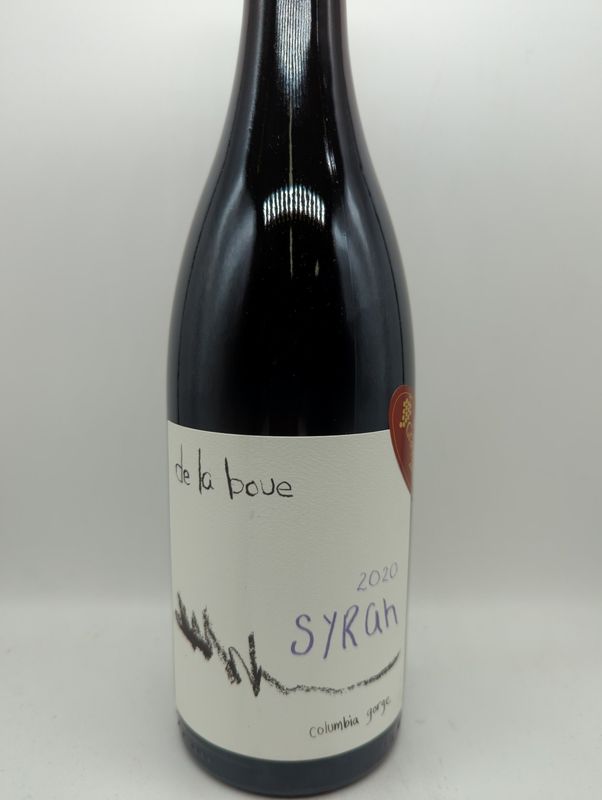 2020 DE LA BOUE SYRAH 750ml