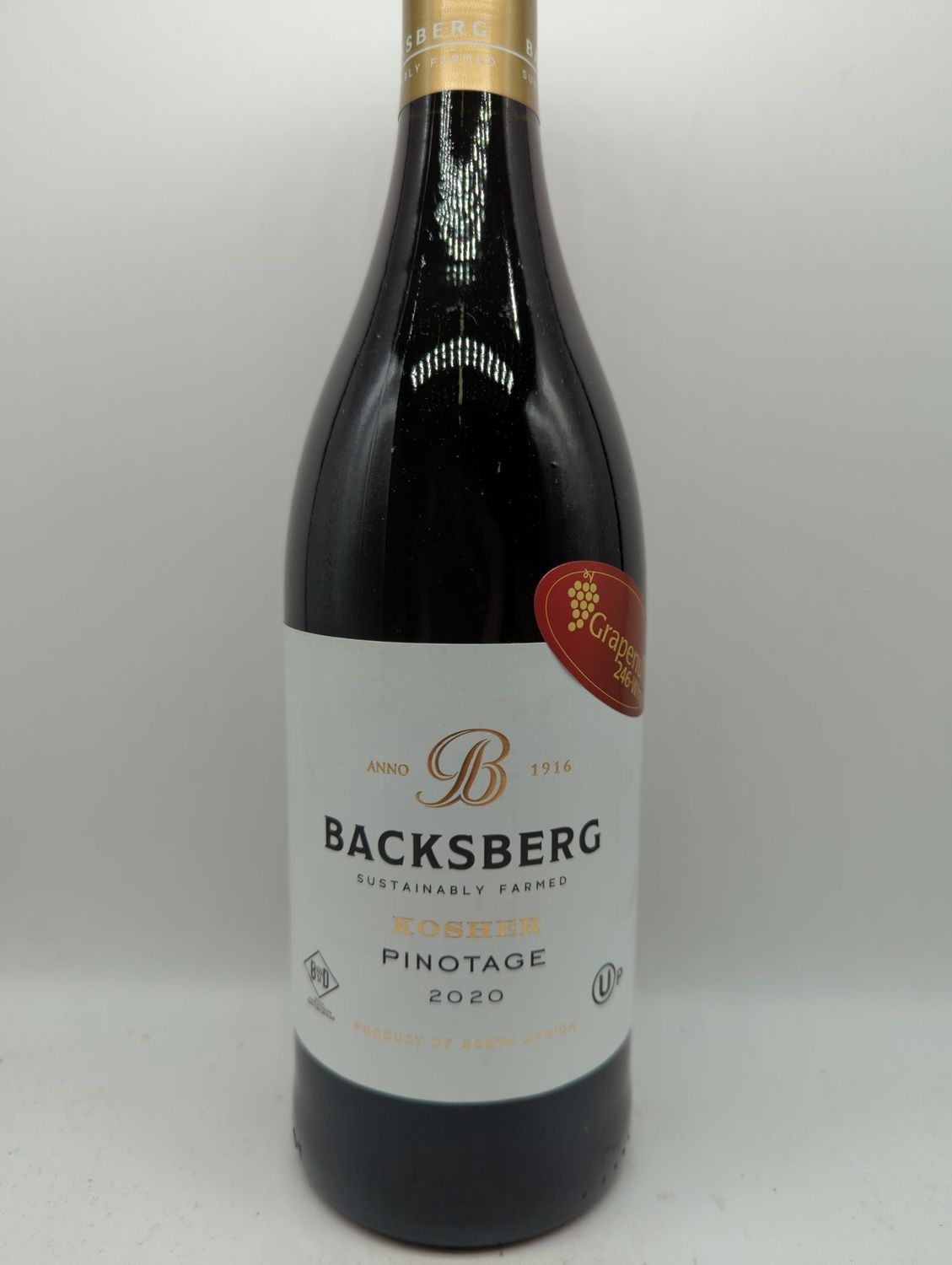 2020 BACKSBERG KOSHER PINOTAGE 750ml