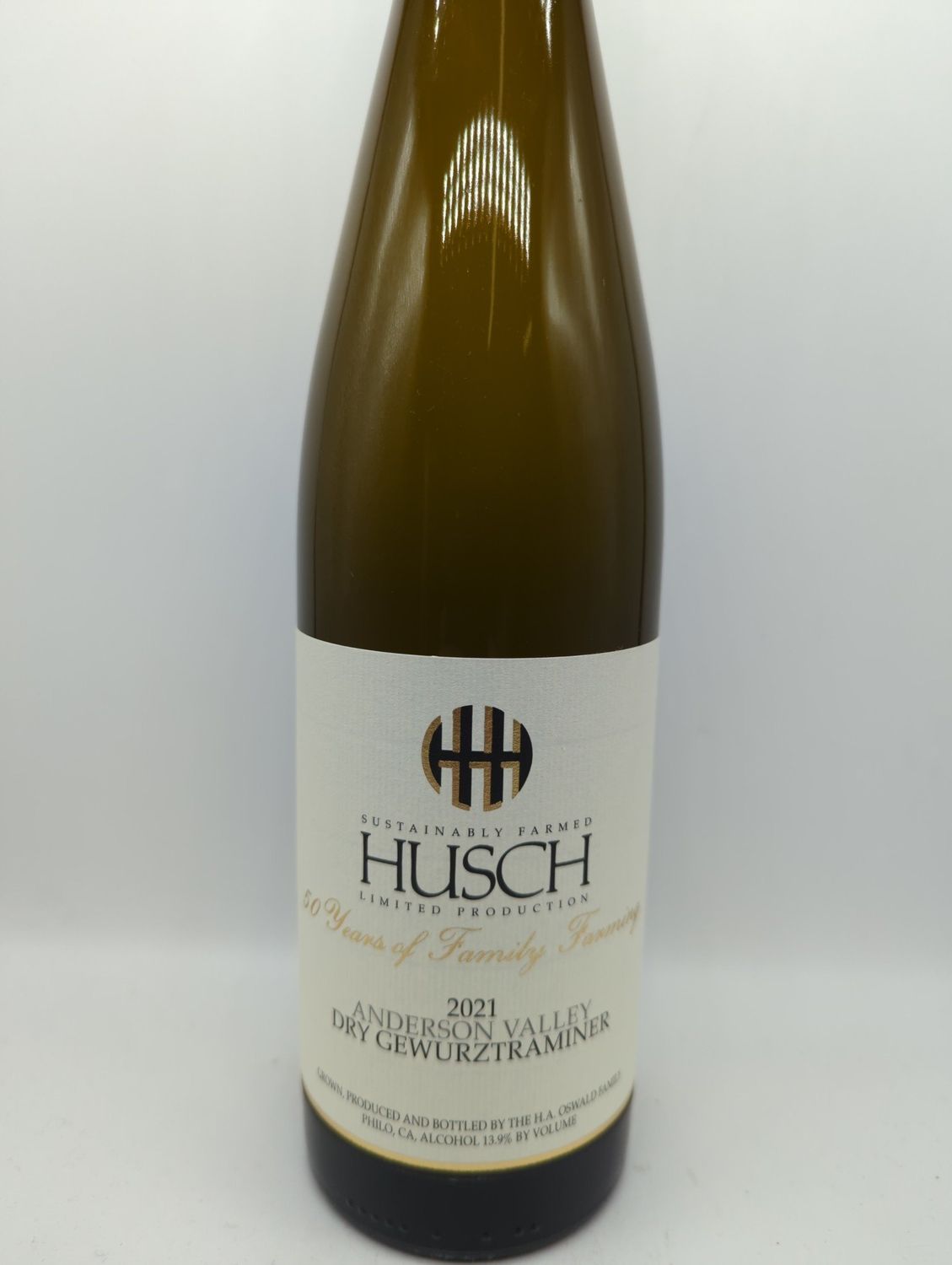 2021 HUSCH DRY GEWURZTRAMINER 750ml