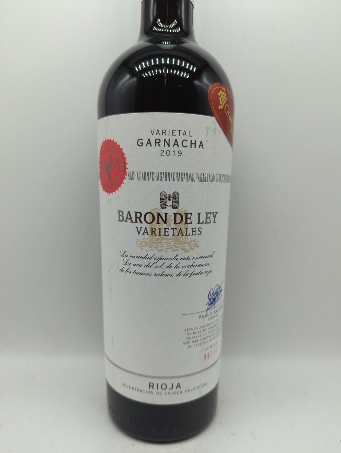 2019 BARON DE LEY VARIETALES GARNACHA RIOJA 750ml