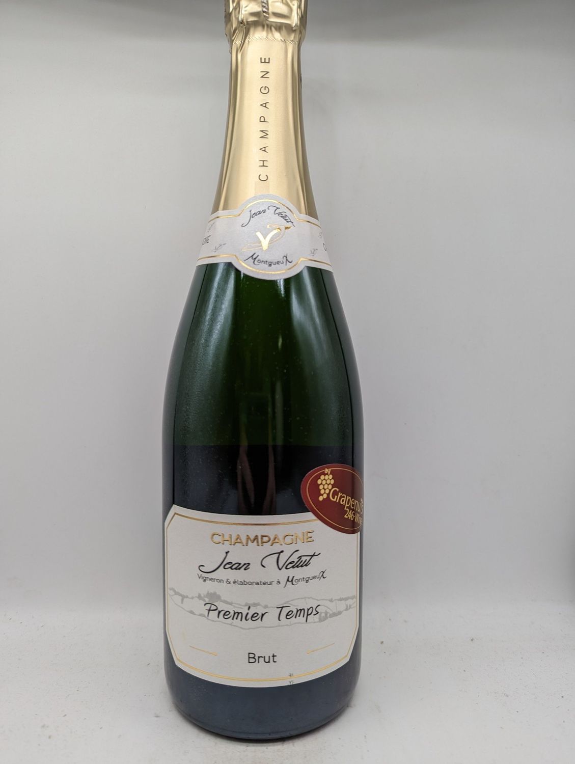 NV JEAN VELUT PREMIER TEMPS BRUT CHAMPAGNE 750ml