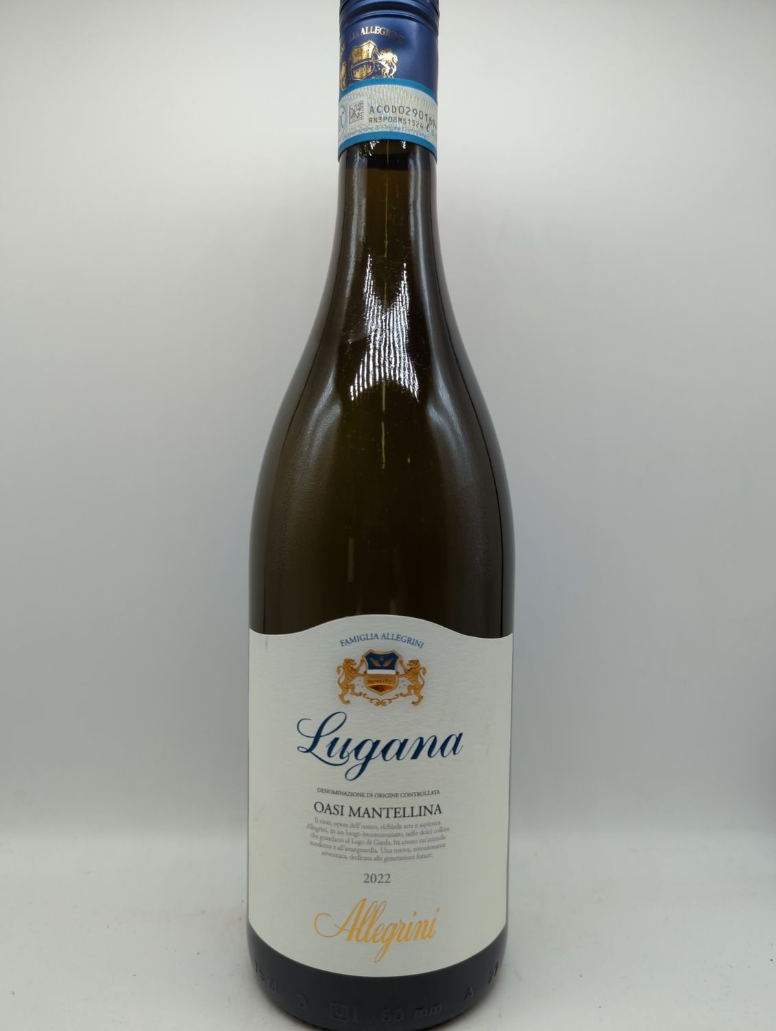 2022 ALLEGRINI LUGANA OASI MANTELLINA BIANCO 750ml