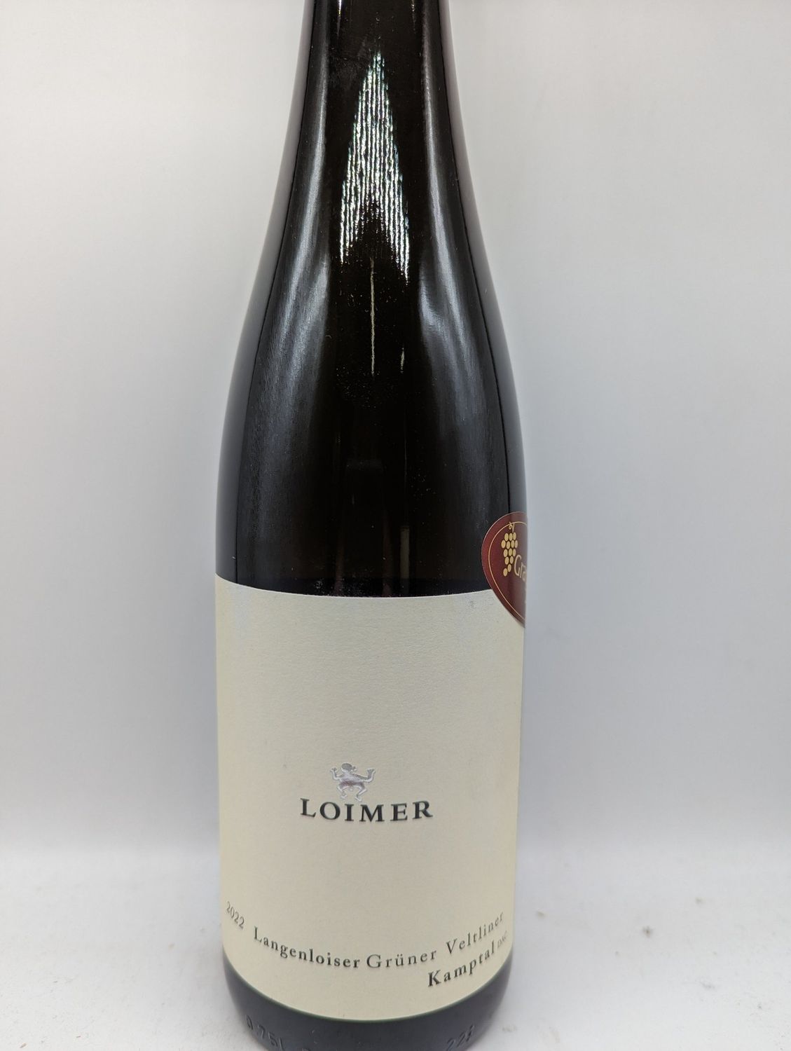 2022 LOIMER LANGENLOISER GRUNER VELTLINER 750ml