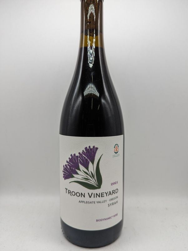 2021 TROON VINEYARD ESTATE SYRAH 750ml