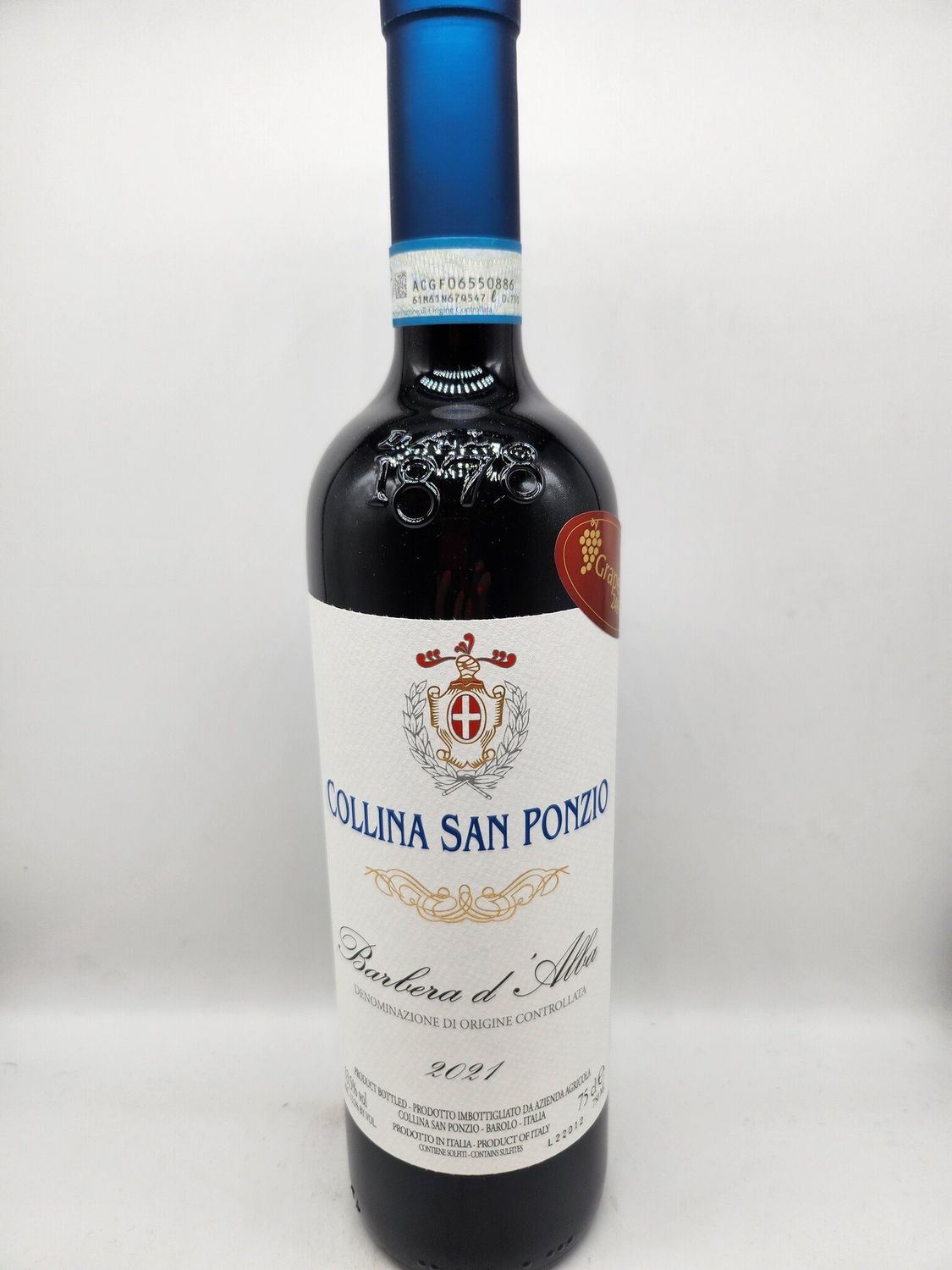 2021 COLLINA SAN PONZIO BARBERA D&#39;ALBA 750ml