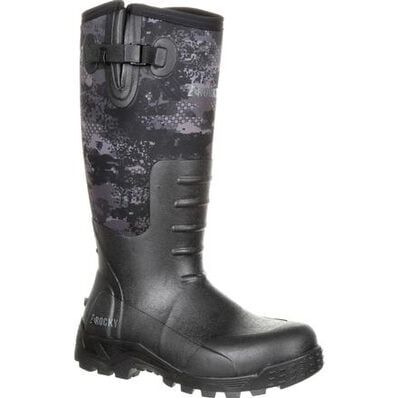 ROCKY SPORT PRO RUBBER WATERPROOF OUTDOOR BOOT RKS0345, US Shoe Size: 9, Width: M