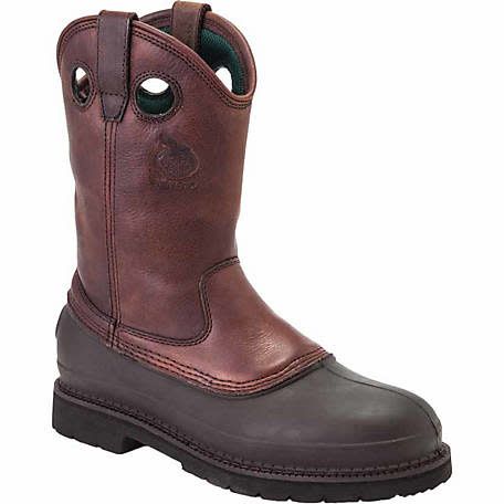 Georgia Boot 5655 Muddog Pull on Steel Toe Wellington