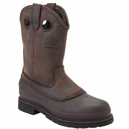 Georgia Boot 5655 Muddog Pull on Steel Toe Wellington, Size: 7M