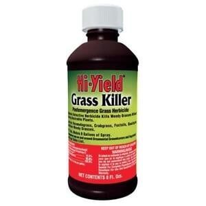Hi-Yield grass killer, Post Emergence Herbicide, Post emergant plants 8 oz.