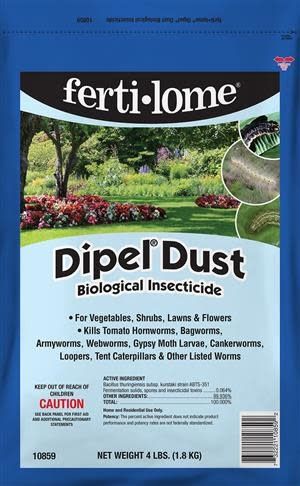 Dipel Dust Biological Insecticide 4 Lbs.