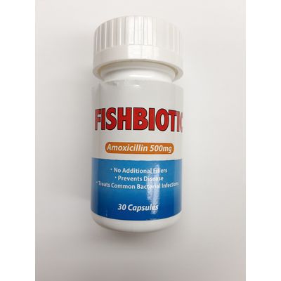 Fishbiotic Amoxicillin 500mg 30ct