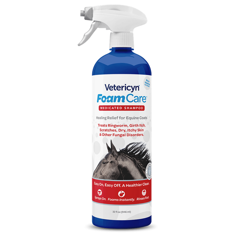 VETERICYN FOAM CARE MEDICATED SHAMPOO 32OZ