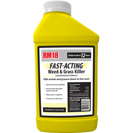 RM18 FAST ACTING WEED &amp; GRASS KILLER QT