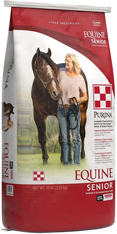 Equine Senior Textured 50 Lbs.