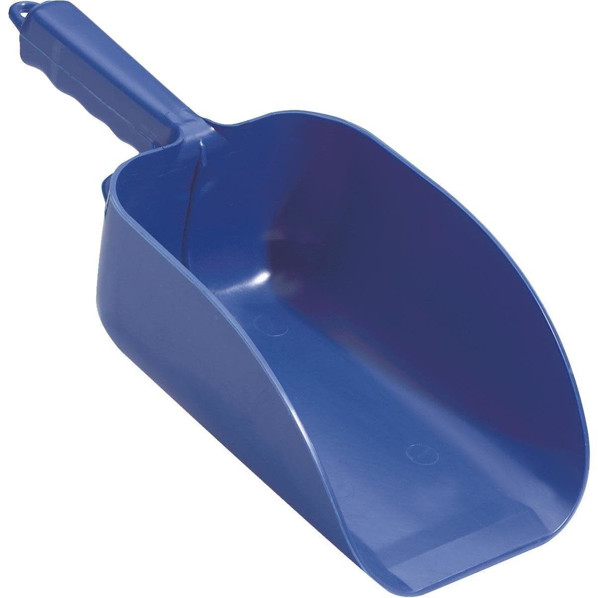 LITTLE GIANT Farm-tuff 3 Qt. Plastic Feed Scoop, Color: Blue