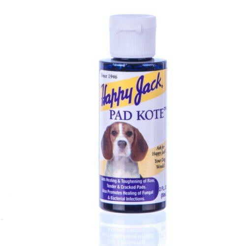 HAPPY JACK PAD KOTE, RELIEVES CRACKED PADS HEALING AID LIQUID 2OZ