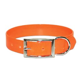 Dog Collar Dayglo Orange 21&quot; 100D-OR21