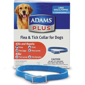 Adams Plus Flea &amp; Tick Collar for Large Dogs