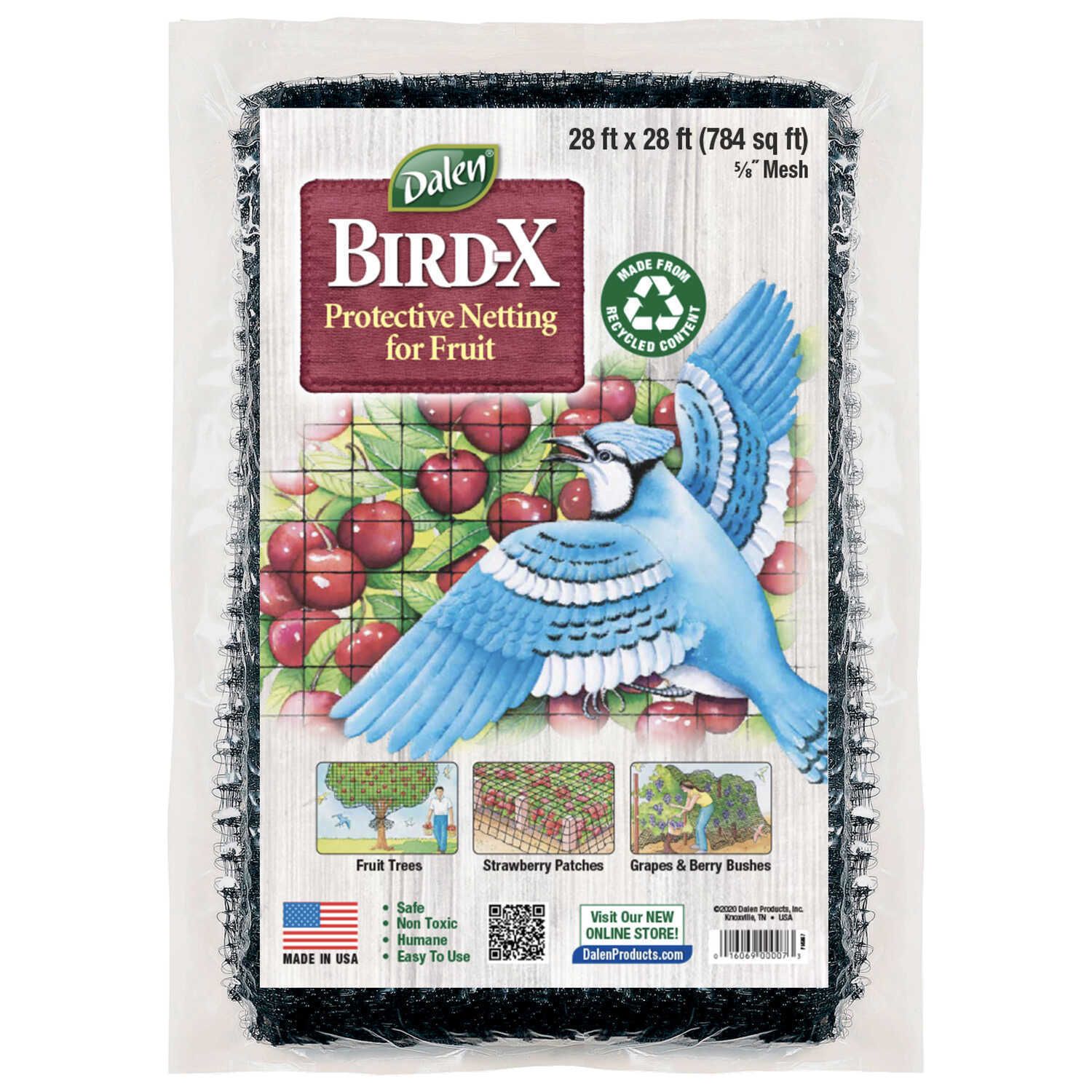 28&#39;X28&#39; BIRD-X PROTECTIVE NETTING FROM GARDENER