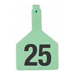 Z TAG COW GREEN BLANK 25&#39;S