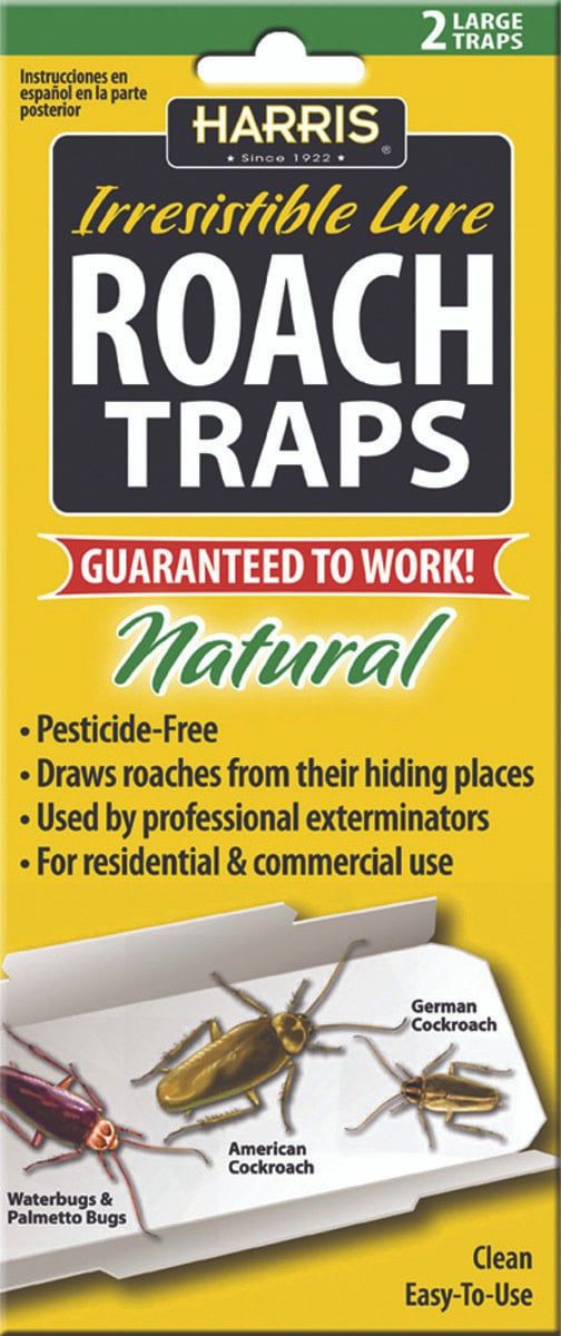 Harris Roach Traps 2 pk