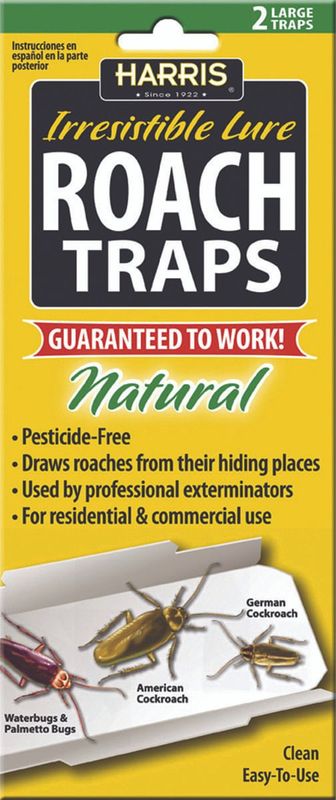 Harris Roach Traps 2 pk