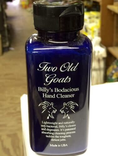 Two Old Goats Billy&#39;s Bodacious Hand Cleaner 3oz Bottle