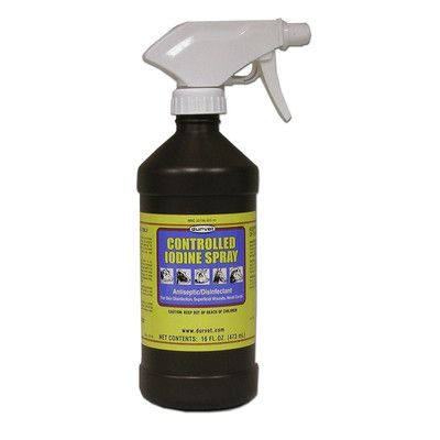 IODINE CONTROLLED W/SPRAYER 16OZ