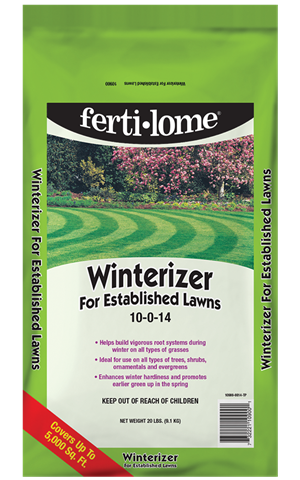 Fertilome Winterizer for Established Lawns 10-0-14 20#