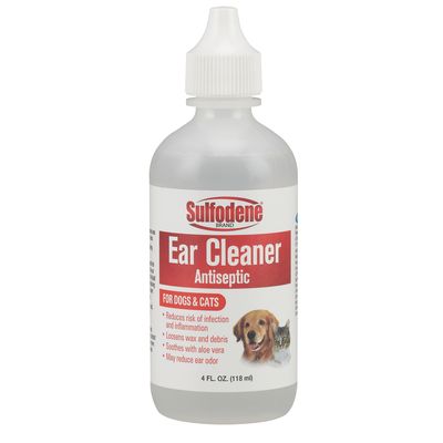 Sulfodene Ear Cleaner Antiseptic  Dogs &amp; Cats 4 oz