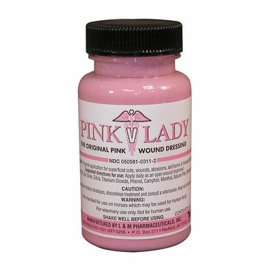 PINK LADY PINK WOUND DRESSING 4OZ