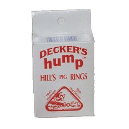 Decker&#39;s hump Hill&#39;s Pig Rings 100ct