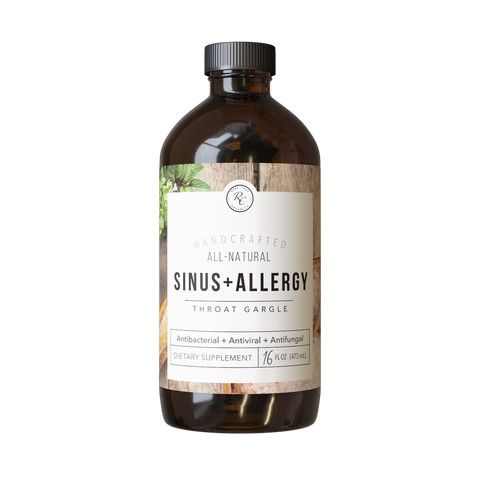 ROWE CASA SINUS + ALLERGY THROAT GARGLE 16 OZ