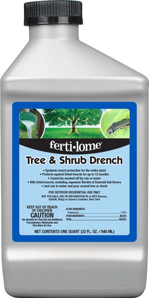 Fertilome Tree and Shrub Insecticide Drench, White fly killer etc. 32 Oz