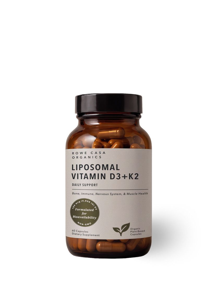 Rowe Casa Liposomal Vitamin D3+K2 60 Capsules
