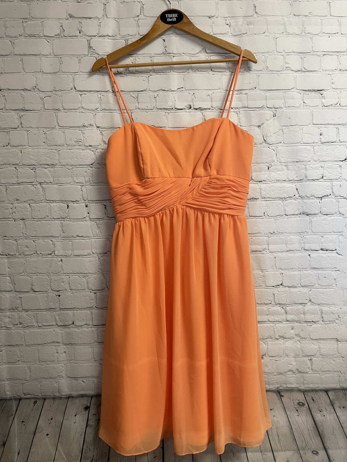 Alfred Angelo, Peach, Formal Dress,  14, NWT
