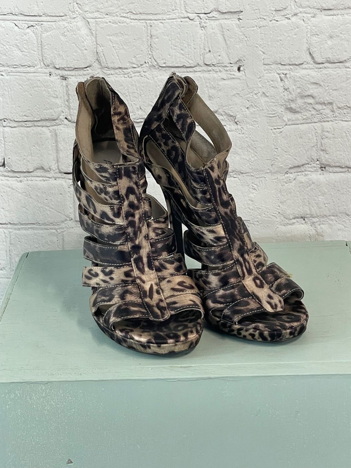 Aldo, Leopard, Strappy, Bootie, Size 8