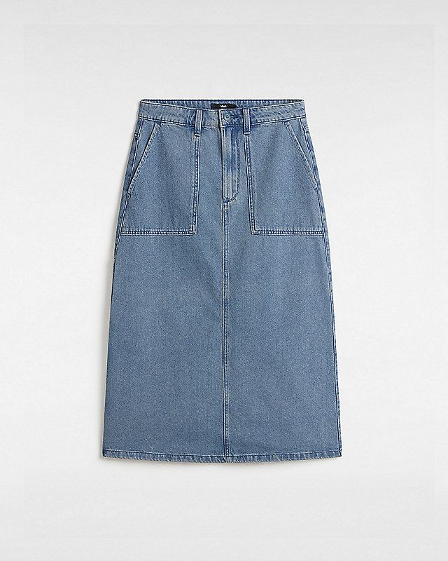Vans Union Denim Carpenter Skirt Blue