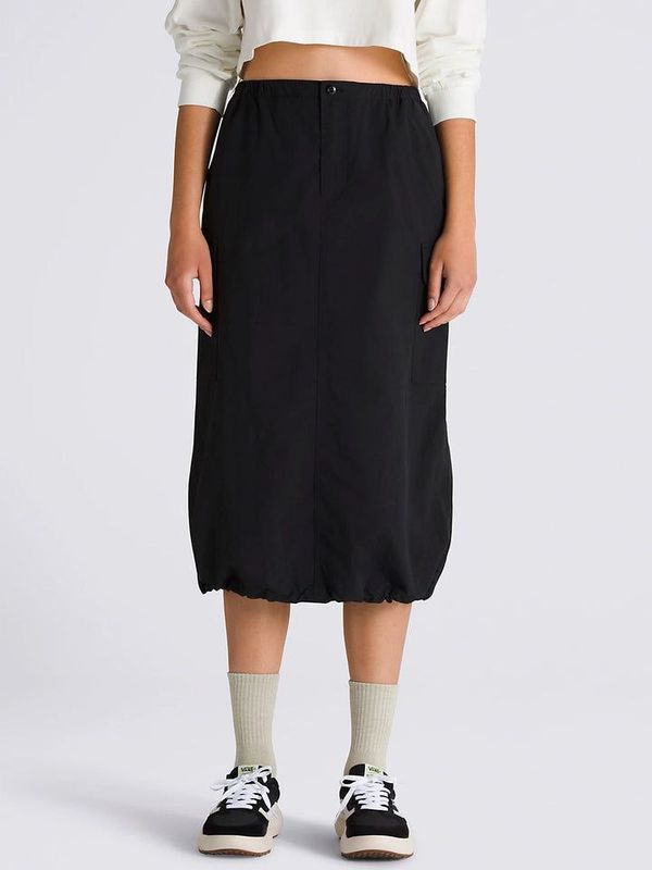 Vans Riley Parachute Cargo Skirt Black