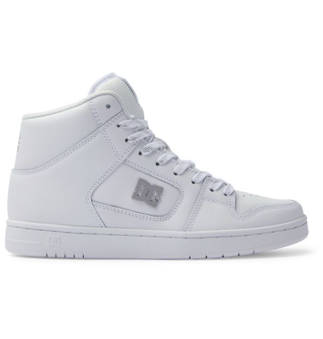 DC Shoes Manteca 4 Hi White/Silver
