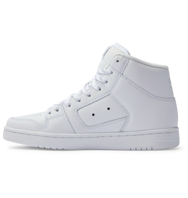 DC Shoes Manteca 4 Hi White/Silver