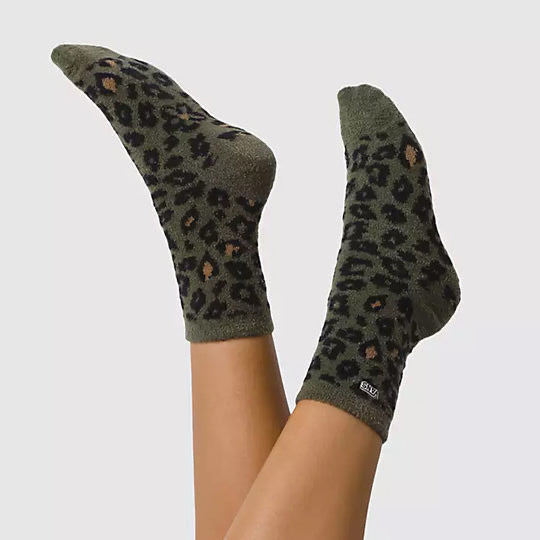 Medias Vans Wn Fuzzy Sock Grape Leaf