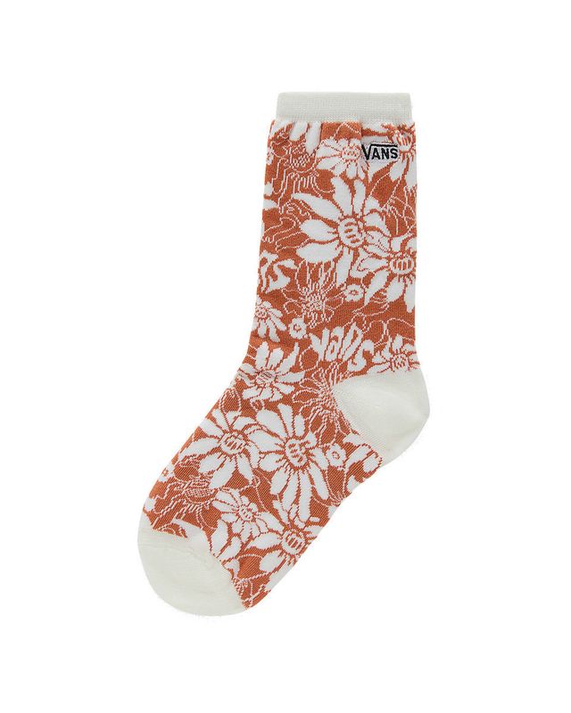 Medias Vans Autumn Leaf Ticker Socks Orange